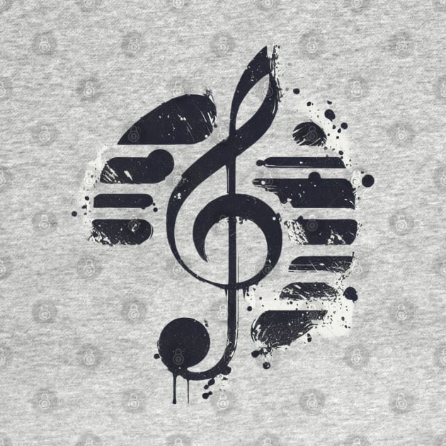 Music note by Mi Bonita Designs